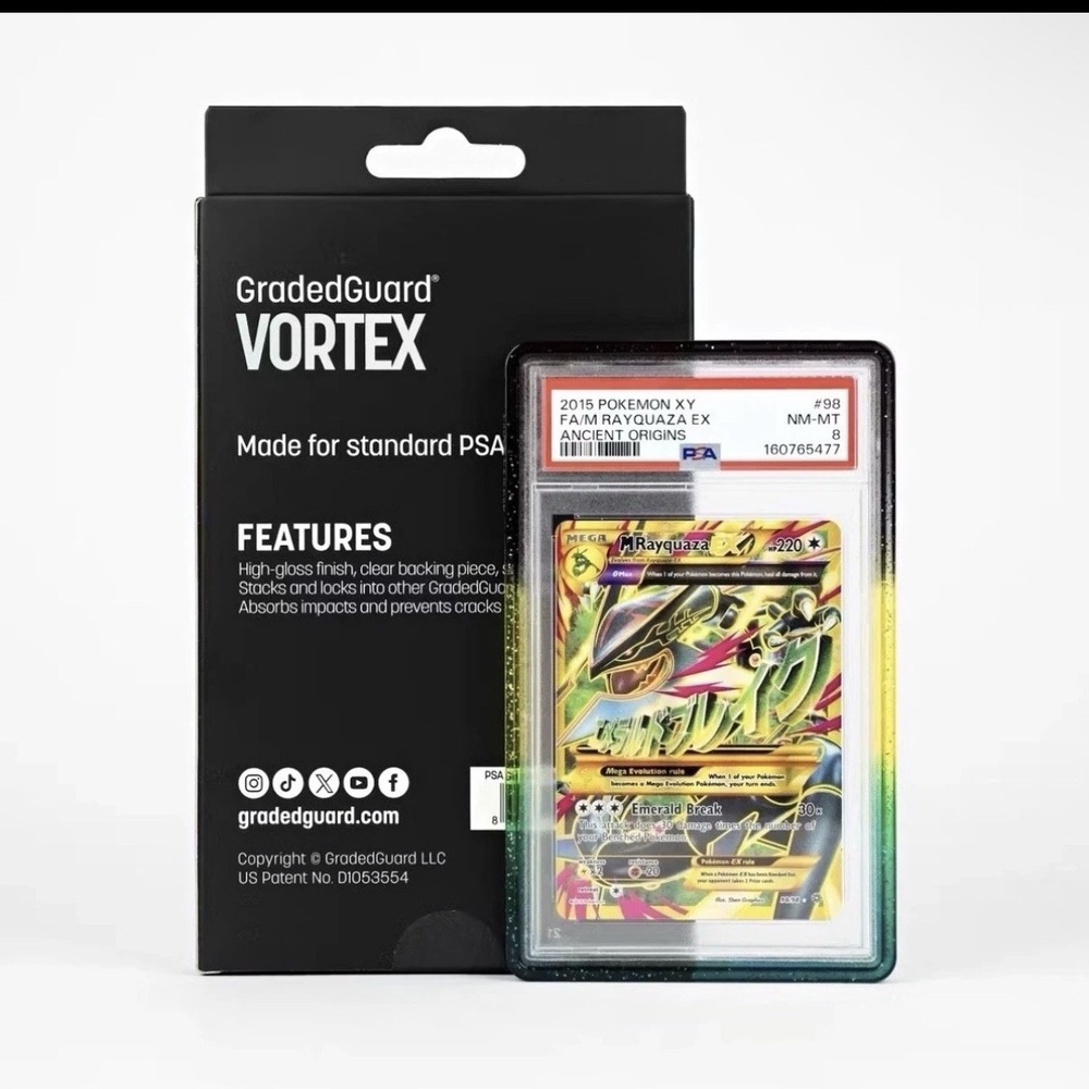 GradedGuard Vortex PSA Graded Card Slab Protector Case Limited Release New